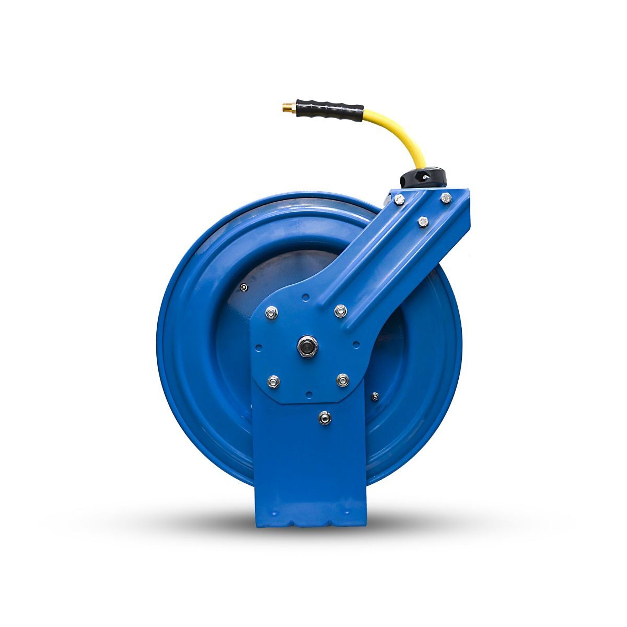 OilShield Rubber Air Hose Reel Heavy Duty Single Arm 1/2" x 75' - OSRHD1275
